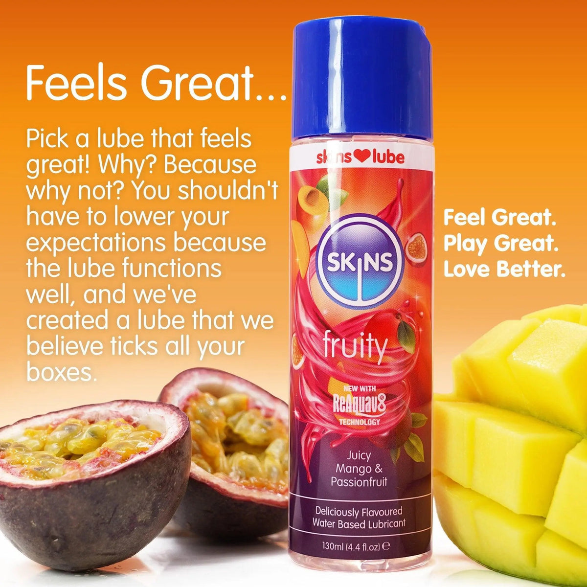 Skins Mango & Passionfruit Fruity Lube
