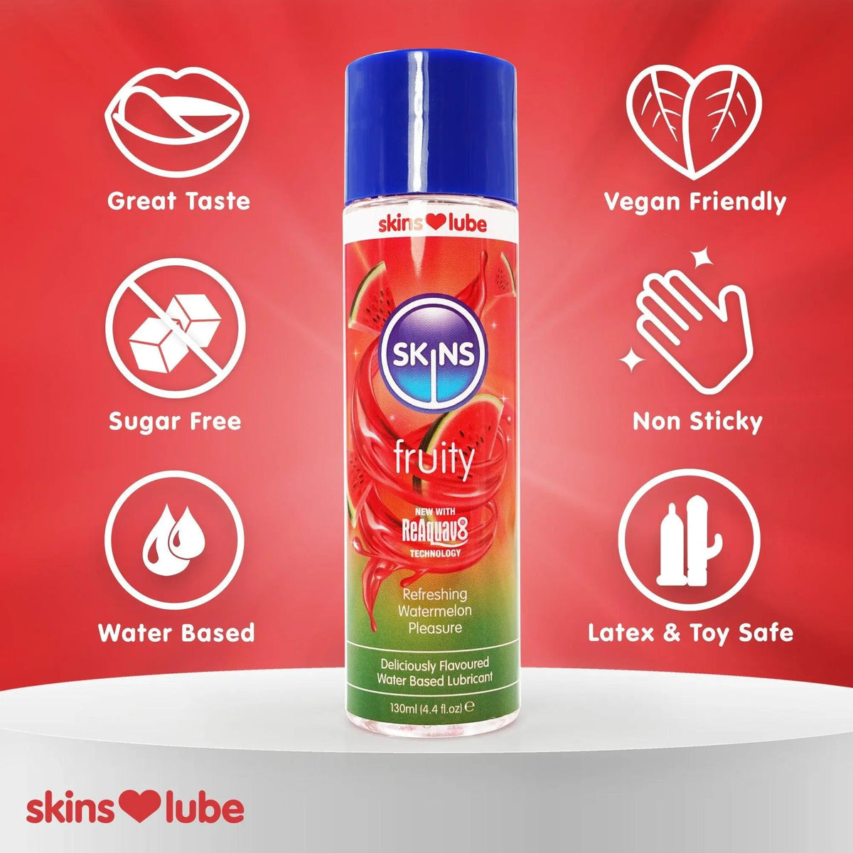 Skins Watermelon Flavour Lubricant
