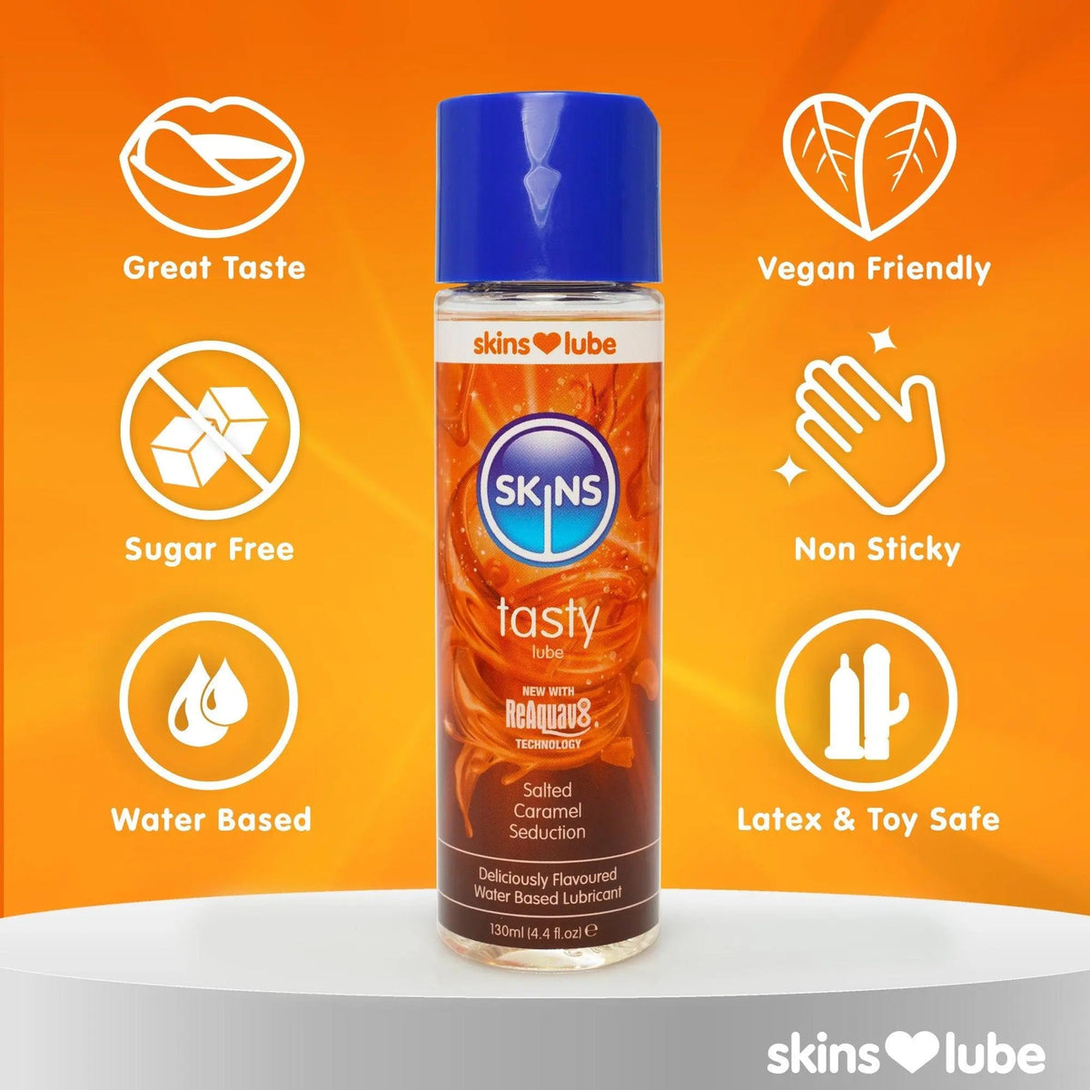 Skins Salted Caramel Water Based Lubricant