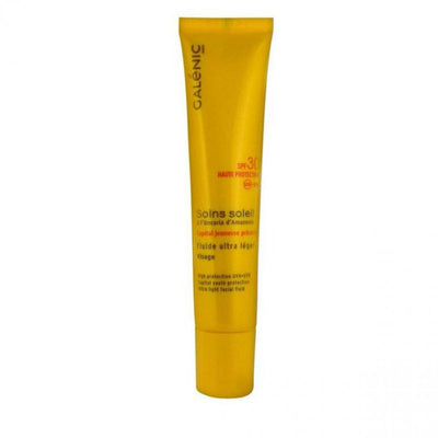Soins Solaires Fluide Non Gras Visage Spf 30