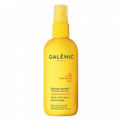 Soins Solaires Spray Ultra Legere Visage &amp; Corps Spf 30