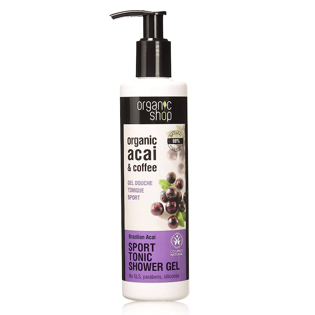 O.SH SPORT SHOWER GEL BRAZILIAN ACAI 280 ML (1601E)