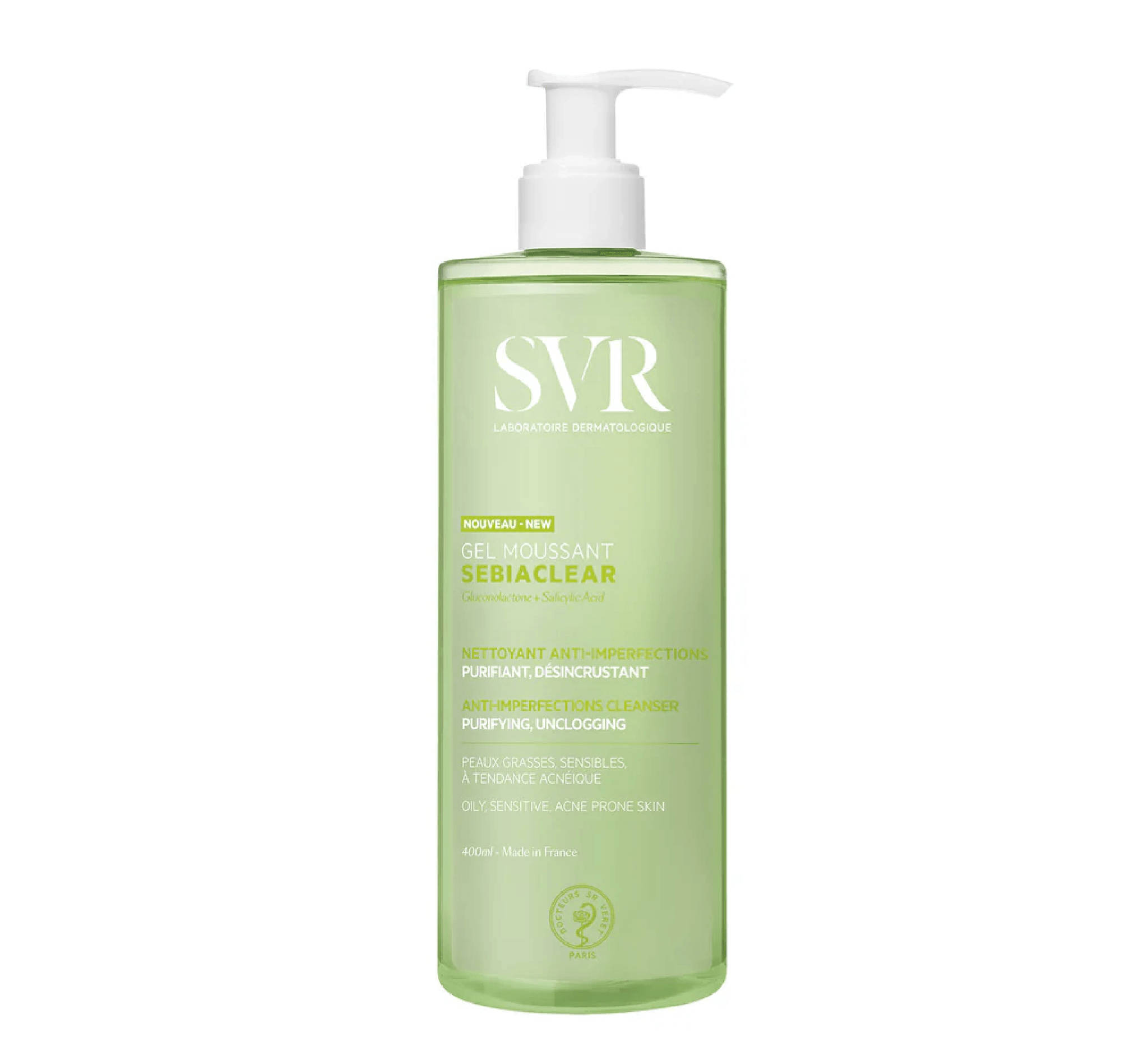 SVR Sebiaclear Anti-imperfections Cleanser *400ml - Halsa