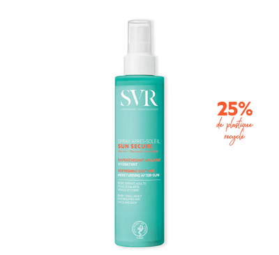 SVR SUN SECURE Освежителен и смирувачки хидратантен спреј за после сончање