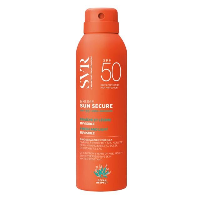 SVR SUN SECURE SUN MIST SPF 50 (*200ml) (Outlet) Exp: 08/2026