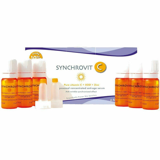 Synchrovit C Serum Flac 6x5ml - Halsa