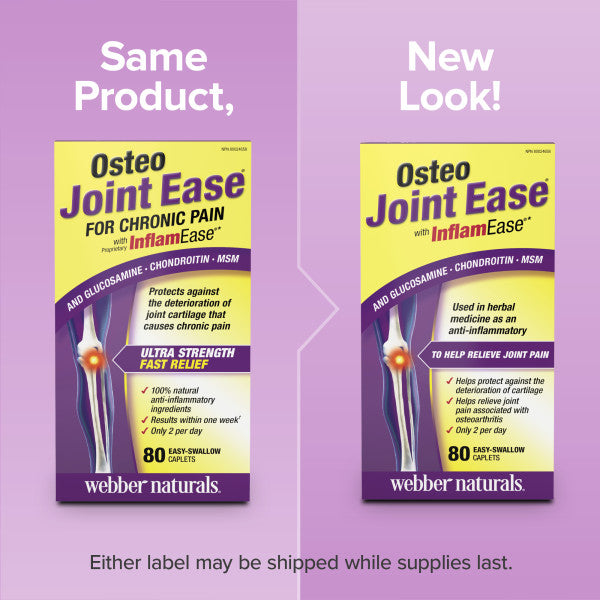 Osteo Joint Ease® with InflamEase® and Glucosamine Chondroitin MSM