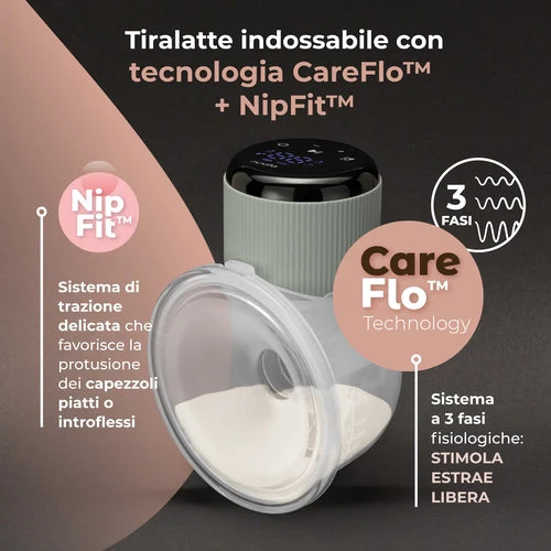 Nuvita Wearable electric breast pump with 3 phases - Materno Comfort 1260W