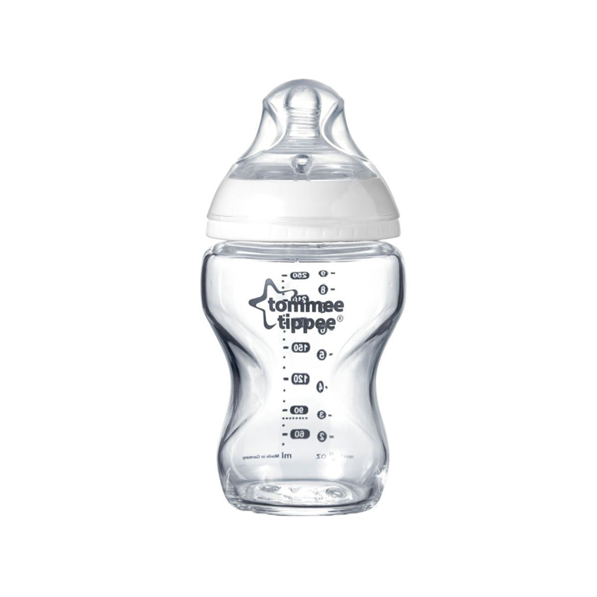 Tommee Tippee – Closer To Nature Shishe qelqi kundër kolikave (0m+)