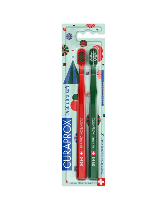 Toothbrush CS 5460 Christmas Edition 2025, ultra soft, 2 pcs.