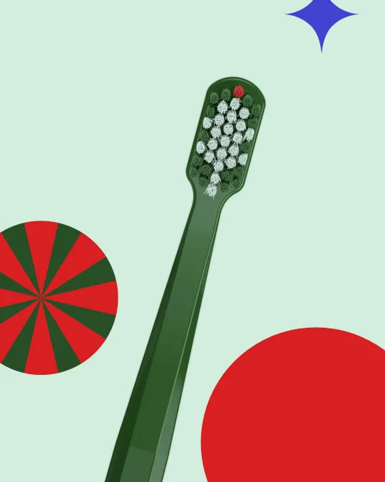 Toothbrush CS 5460 Christmas Edition 2025, ultra soft, 2 pcs.