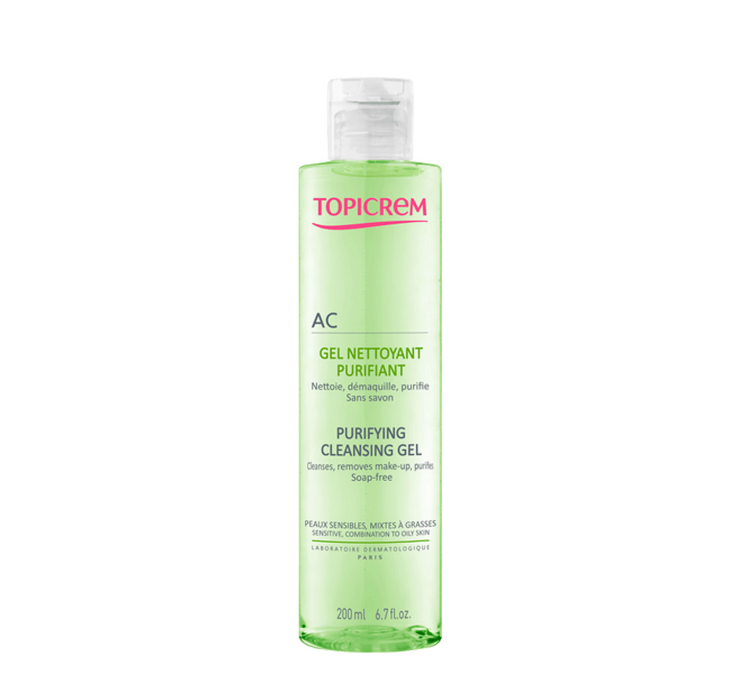 TOPICREM - AC Purifying Cleansing Gel (*200ml - 400ml)) - Halsa