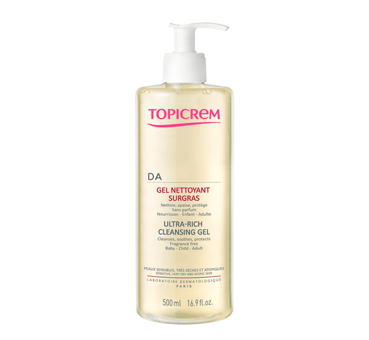 TOPICREM - DA Ultra-Rich Cleansing Gel (*500ml) - Halsa