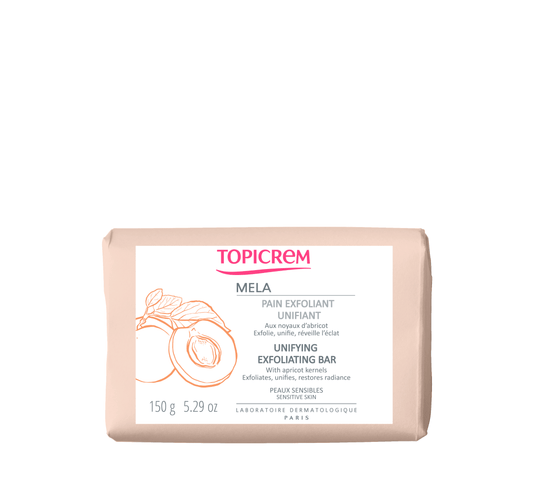 TOPICREM MELA-Unifying Exfoliating Bar (*150 gr) - Halsa