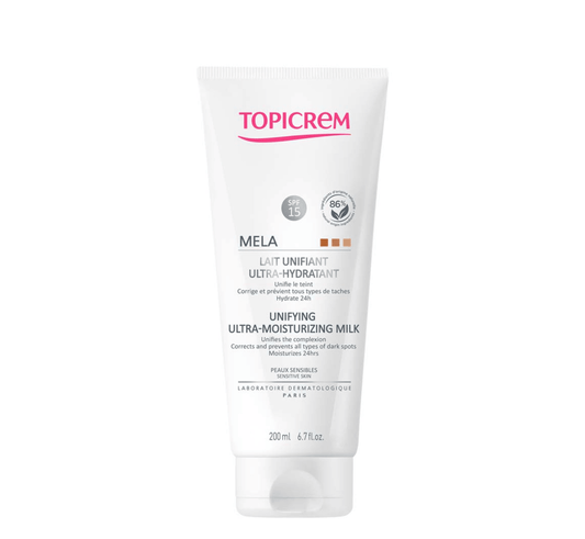 TOPICREM - MELA Unifying Ultra-Moisturizing Milk (*200ml) - Halsa