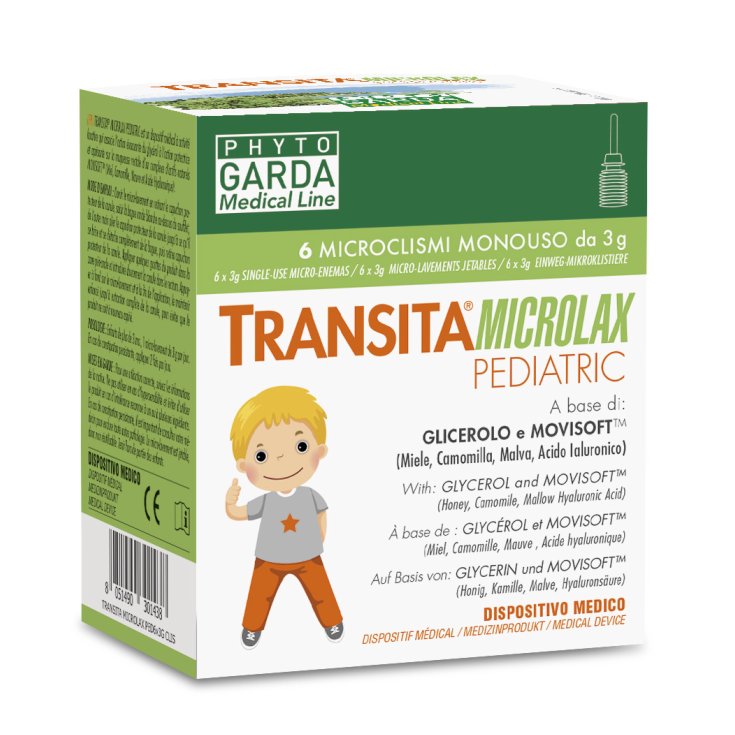 Transita Microlax Pediatric Phyto Garda 6 Micro-enemas