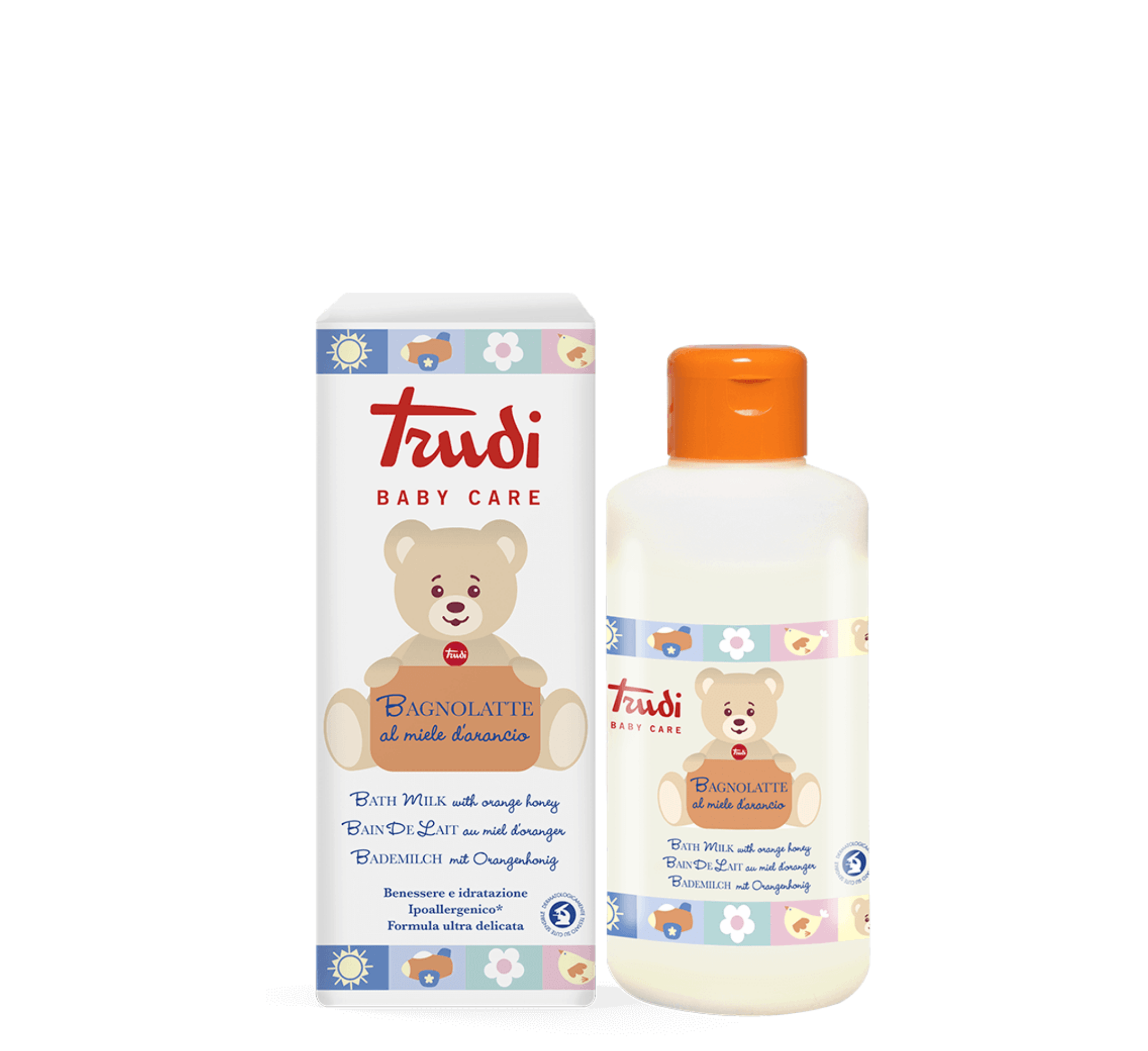 Trudi Bath Milk With Orange Honey - Halsa