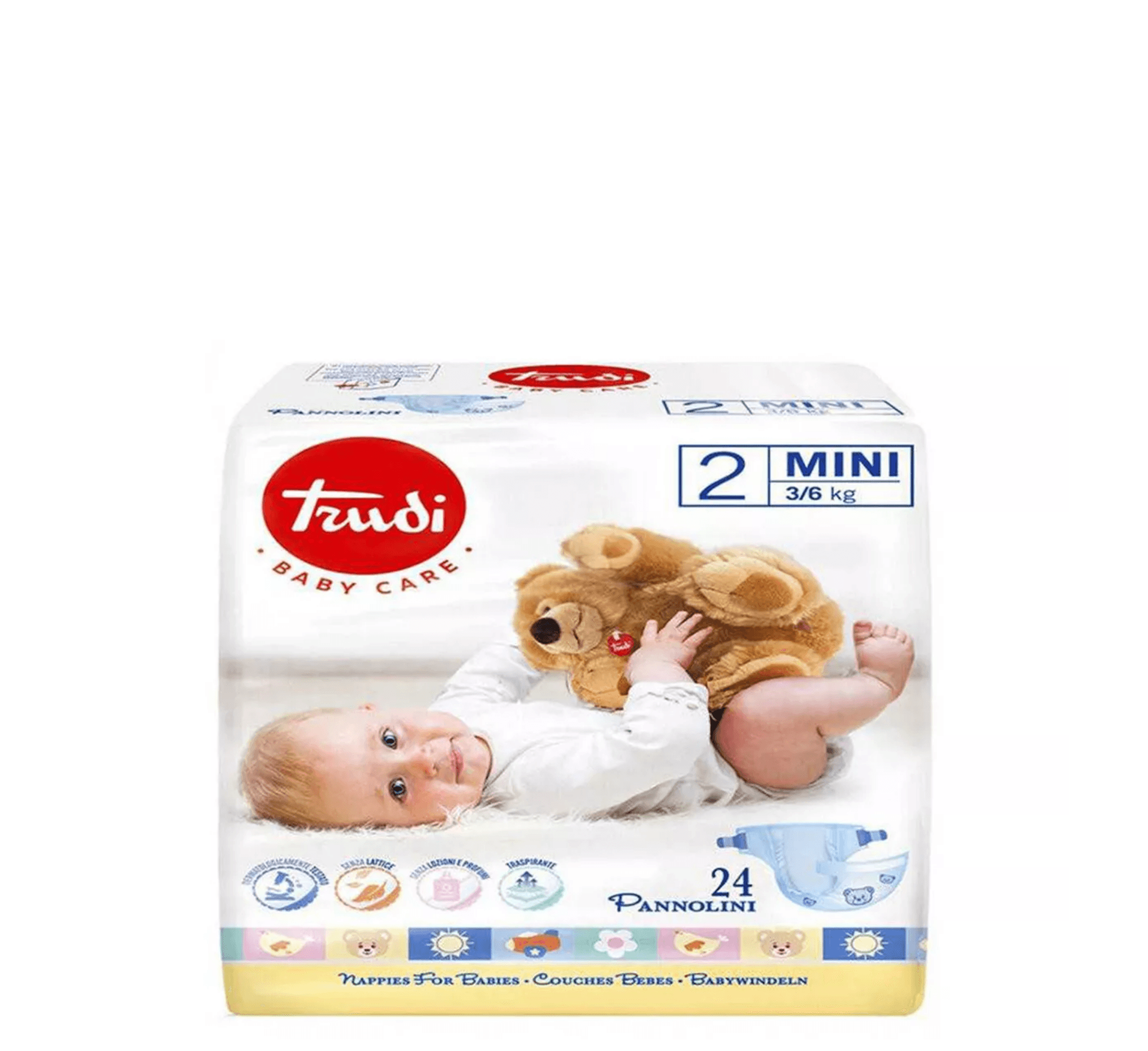 Trudi Pannolini 2 Mini (3-6 kg) - Halsa