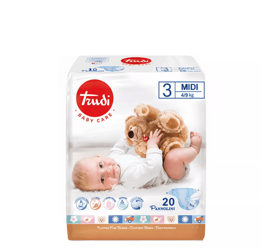 Trudi Pannolini 3 Midi (4-9 kg) - Halsa