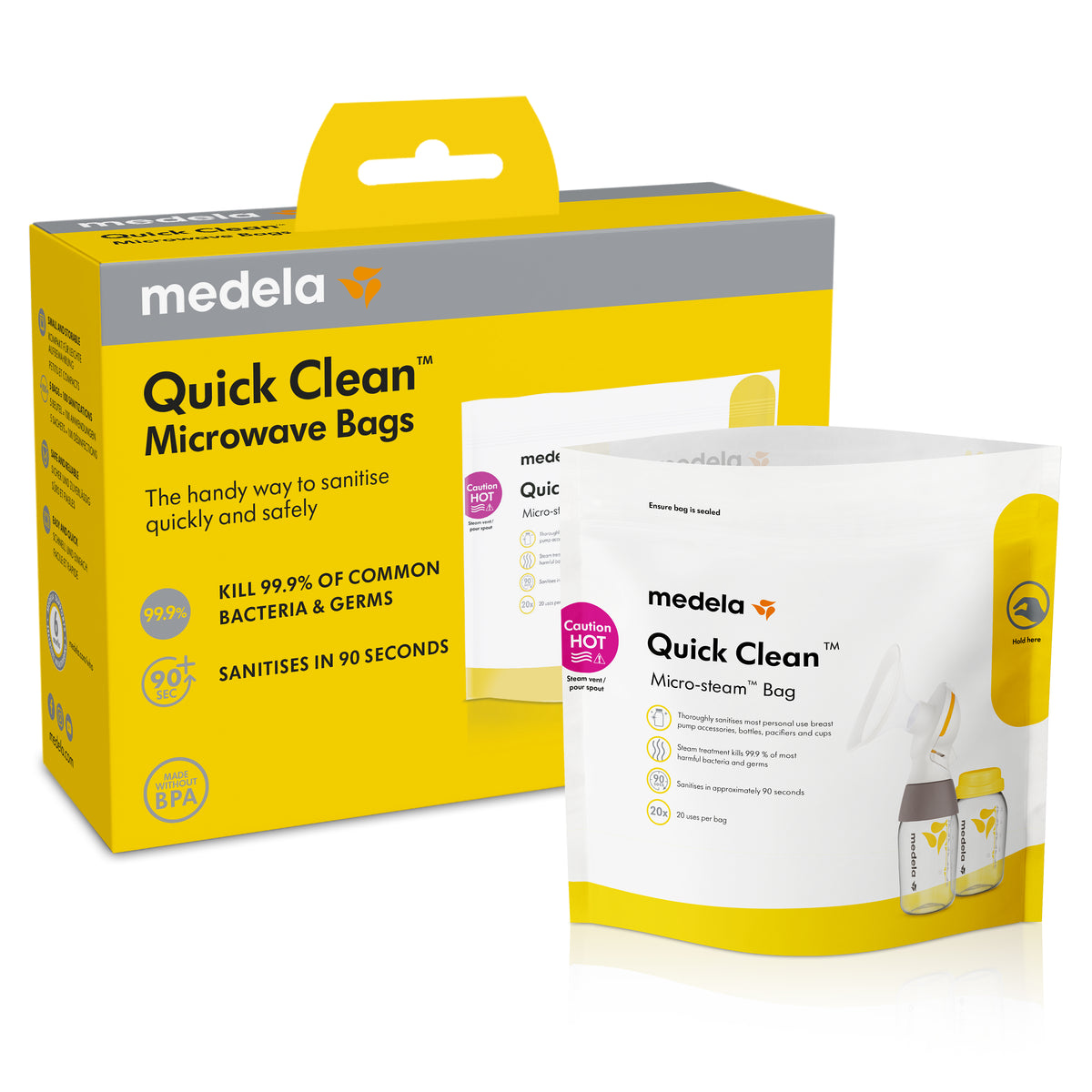 Quick Clean™ Microwave bags
