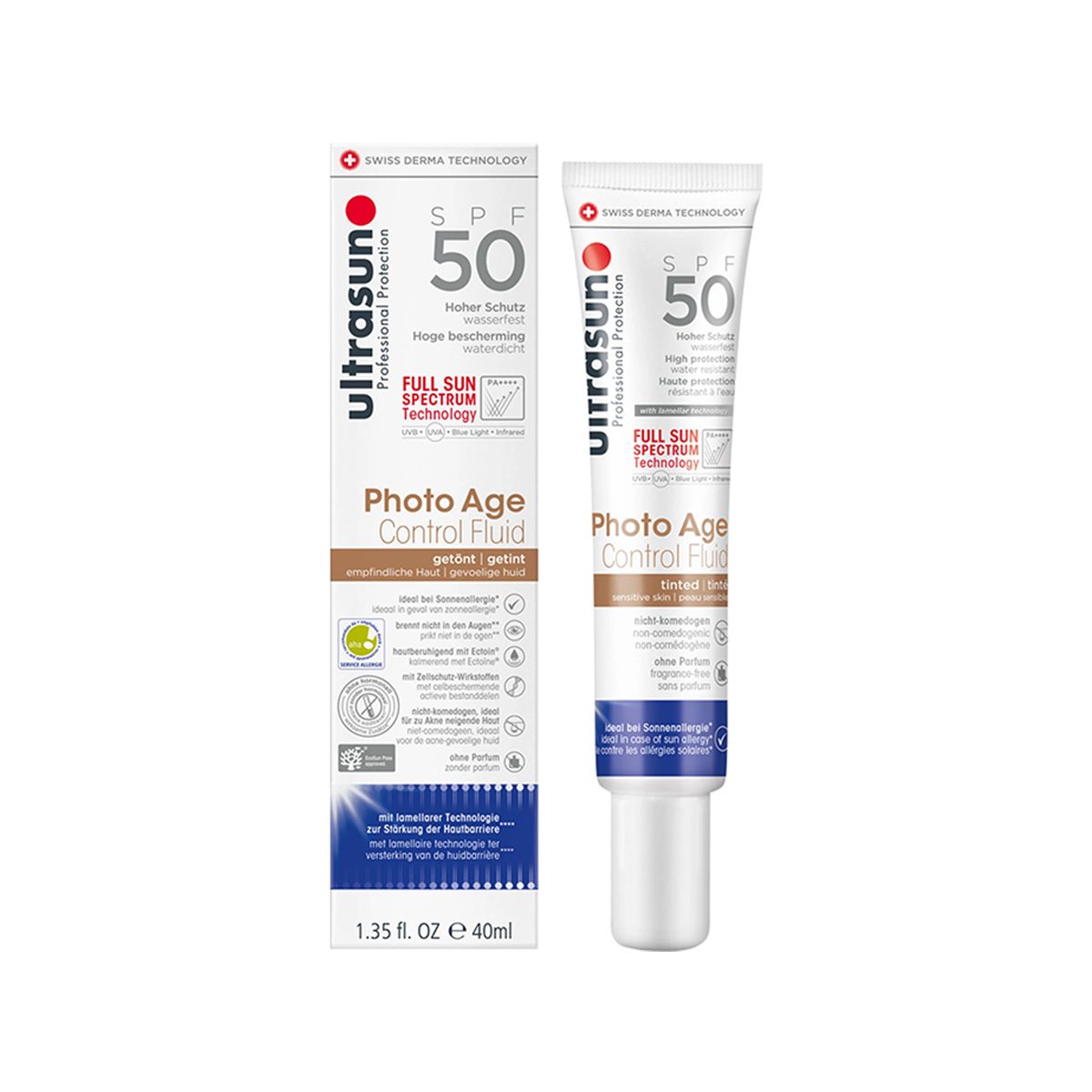 Ultrasun – Photo Age Control Fluid Tinted (SPF 50+)