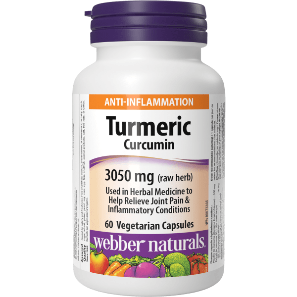 Turmeric Curcumin 3,050 mg Vegetarian Capsules