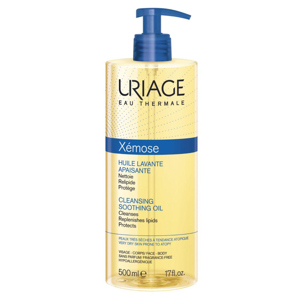 Uriage - Xemose Cleansing Soothing Oil - Halsa