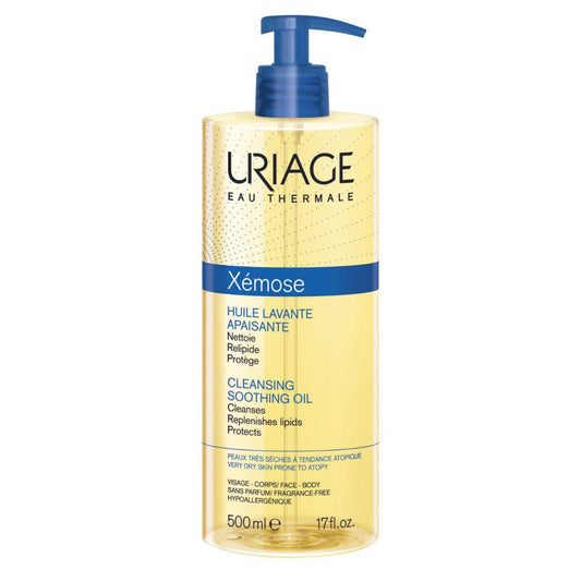 Uriage - Xemose Cleansing Soothing Oil - Halsa