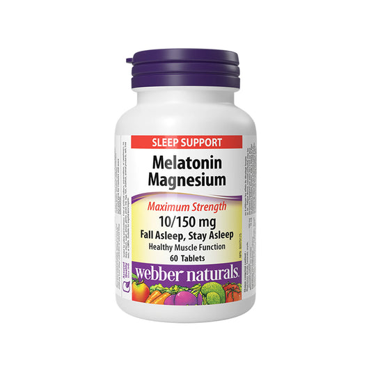 Webber Naturals – Melatonin Magnesium 10mg/150mg