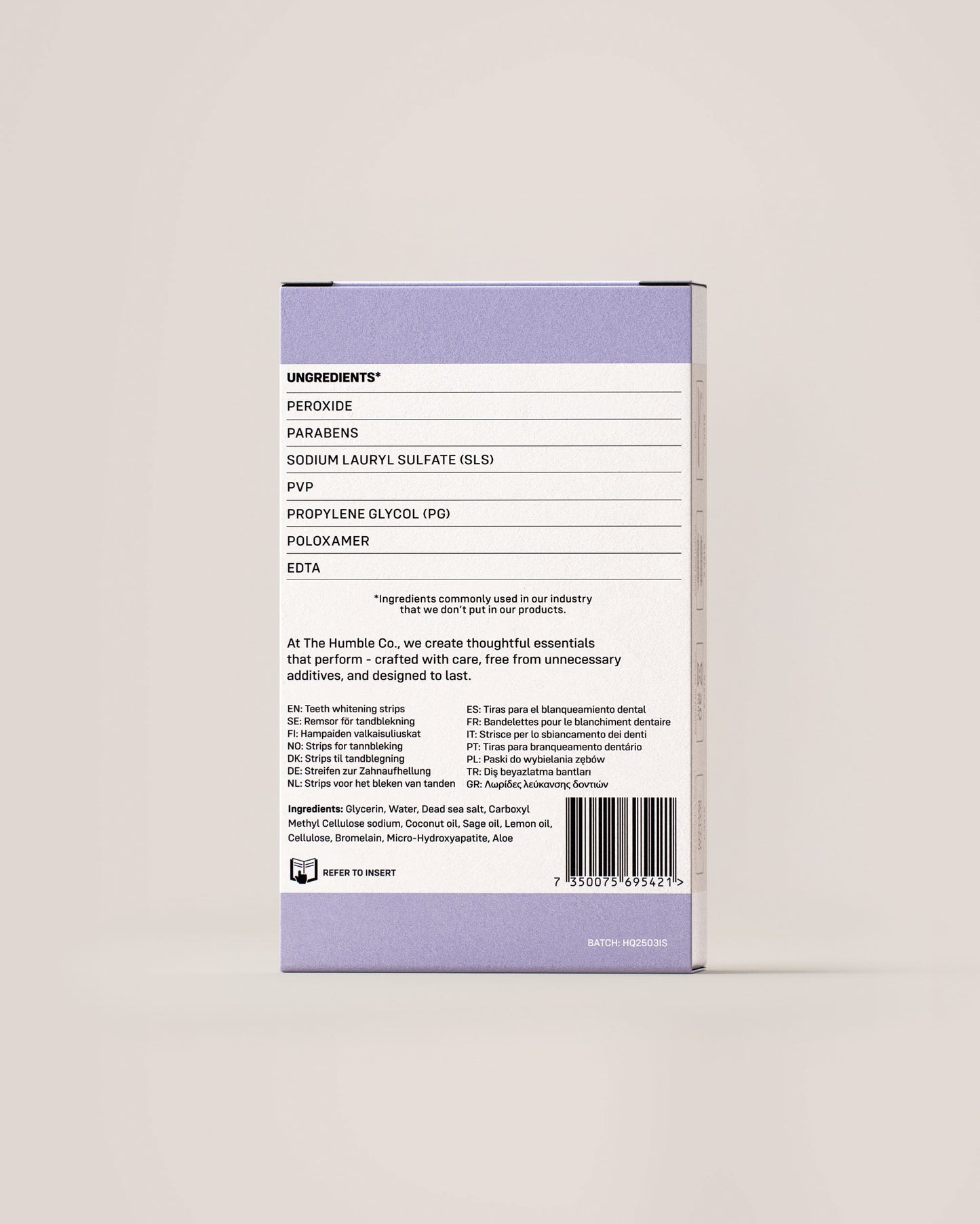 Whitening Strips - Mint