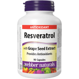 Resveratrol with Grape Seed Extract 200 /25 mg – Costco exclusive