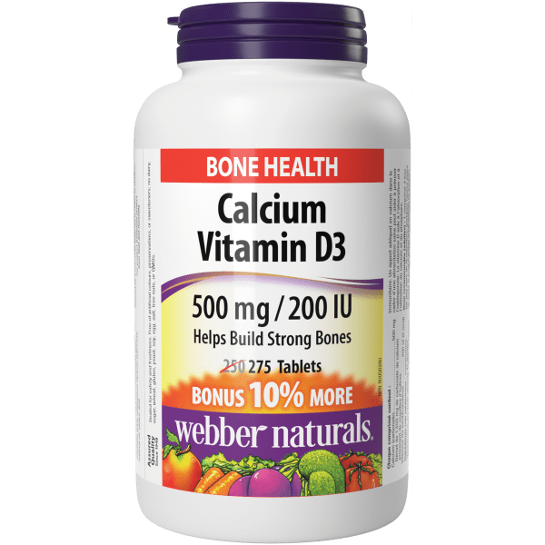 Calcium Vitamin D3 500 mg/200 IU