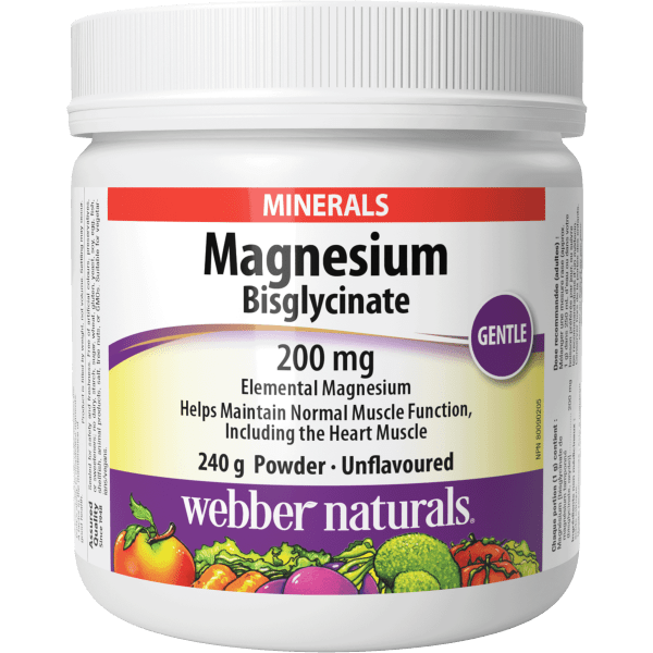Magnesium Bisglycinate 200 mg Powder