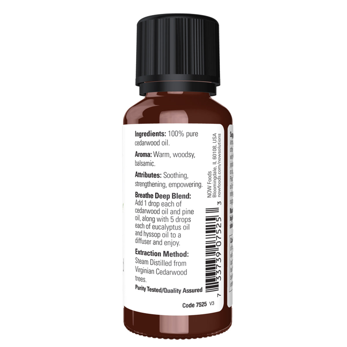 CEDARWOOD OIL 1 OZ-NOW