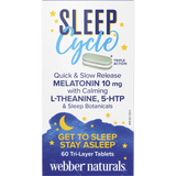 Sleep Cycle Melatonin with L-Theanine, 5-HTP & Sleep Botanicals
