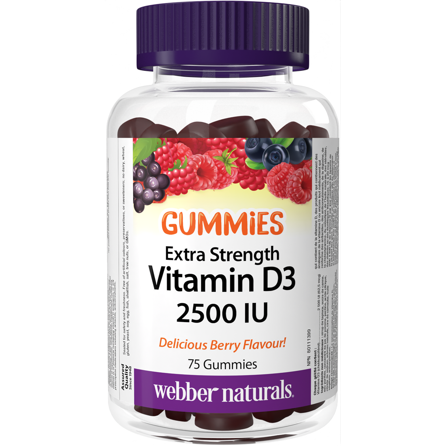 Vitamin D3 2500 IU Gummies